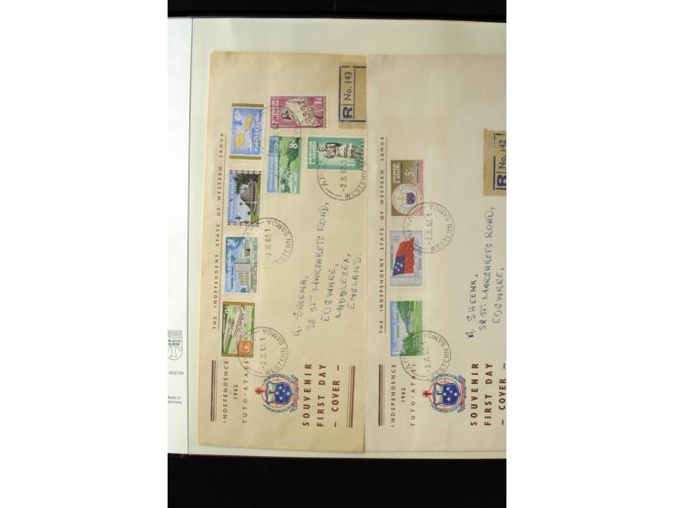 1920/2014, umfangreiche Sammlung FDC mit über 330 Stück, dabei bessere Sätze, viele Blocks und Kleinbogen, teils als Einschre