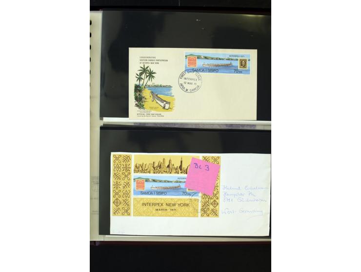 1920/2014, umfangreiche Sammlung FDC mit über 330 Stück, dabei bessere Sätze, viele Blocks und Kleinbogen, teils als Einschre