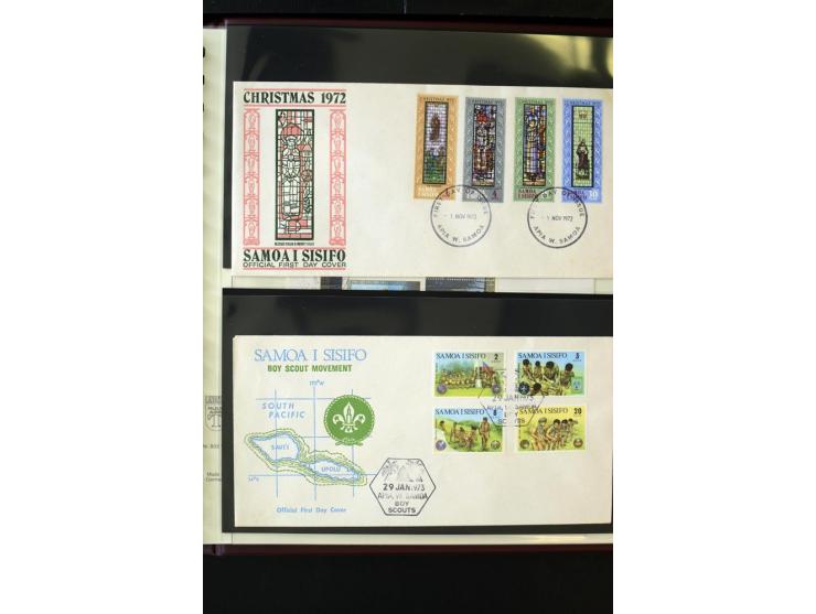 1920/2014, umfangreiche Sammlung FDC mit über 330 Stück, dabei bessere Sätze, viele Blocks und Kleinbogen, teils als Einschre