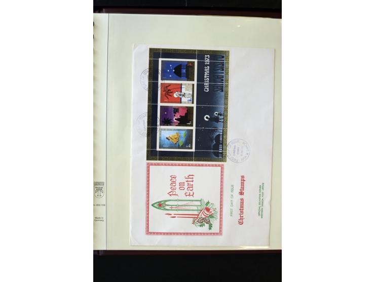 1920/2014, umfangreiche Sammlung FDC mit über 330 Stück, dabei bessere Sätze, viele Blocks und Kleinbogen, teils als Einschre