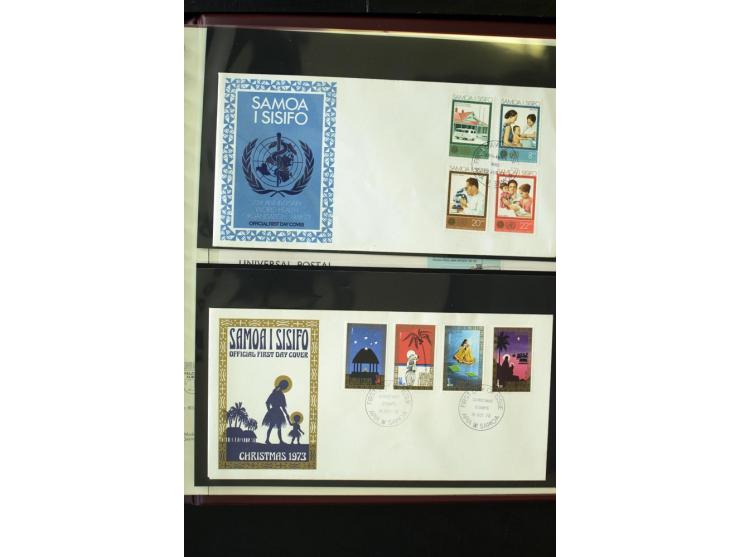 1920/2014, umfangreiche Sammlung FDC mit über 330 Stück, dabei bessere Sätze, viele Blocks und Kleinbogen, teils als Einschre