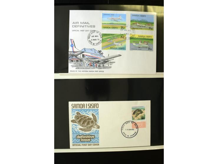 1920/2014, umfangreiche Sammlung FDC mit über 330 Stück, dabei bessere Sätze, viele Blocks und Kleinbogen, teils als Einschre