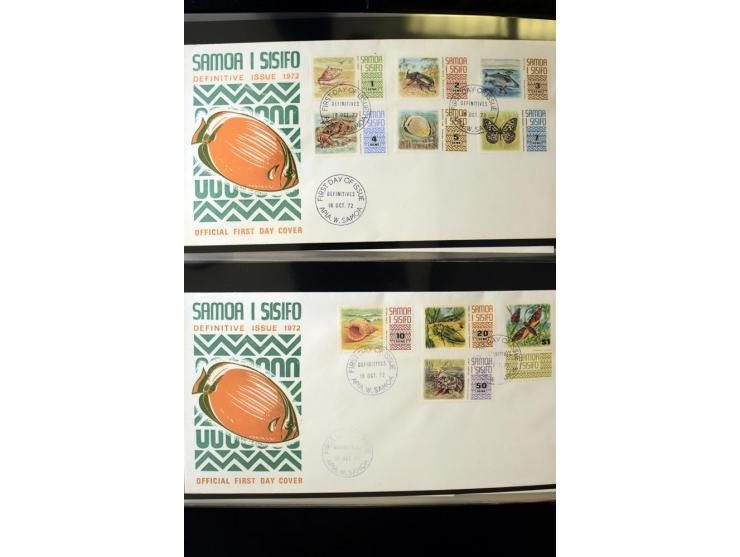 1920/2014, umfangreiche Sammlung FDC mit über 330 Stück, dabei bessere Sätze, viele Blocks und Kleinbogen, teils als Einschre