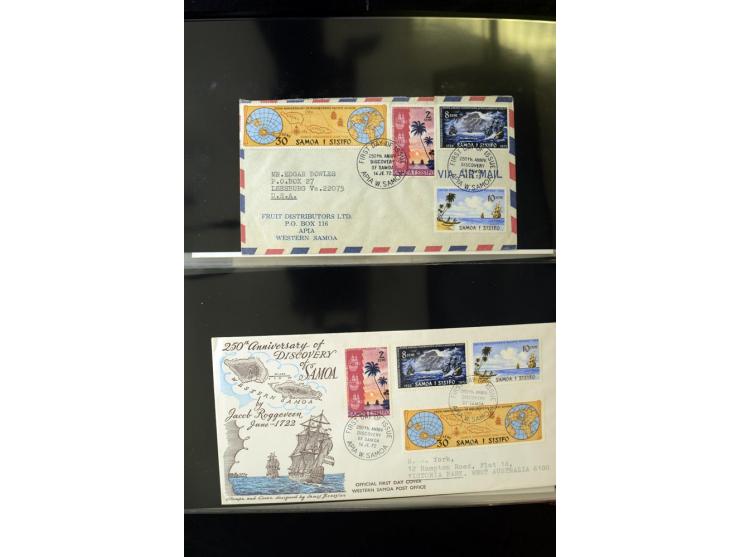 1920/2014, umfangreiche Sammlung FDC mit über 330 Stück, dabei bessere Sätze, viele Blocks und Kleinbogen, teils als Einschre