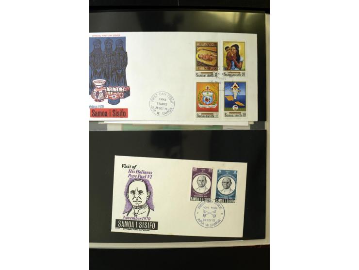 1920/2014, umfangreiche Sammlung FDC mit über 330 Stück, dabei bessere Sätze, viele Blocks und Kleinbogen, teils als Einschre