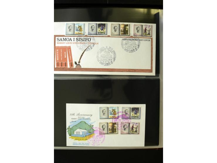 1920/2014, umfangreiche Sammlung FDC mit über 330 Stück, dabei bessere Sätze, viele Blocks und Kleinbogen, teils als Einschre