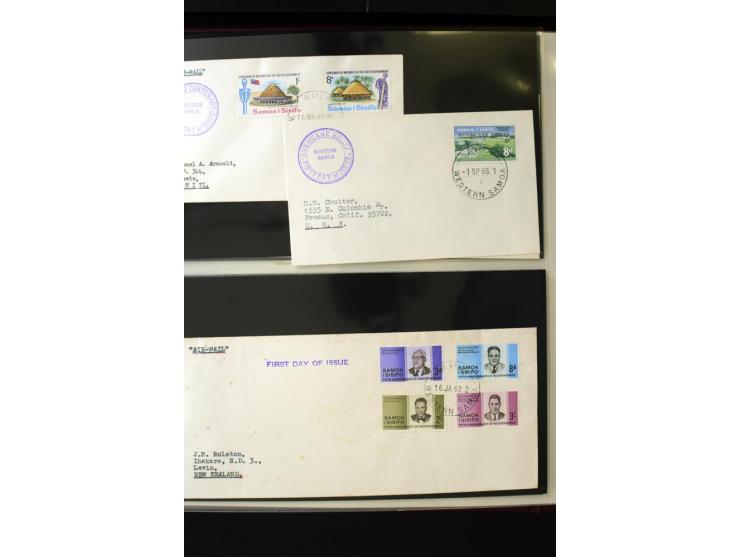 1920/2014, umfangreiche Sammlung FDC mit über 330 Stück, dabei bessere Sätze, viele Blocks und Kleinbogen, teils als Einschre