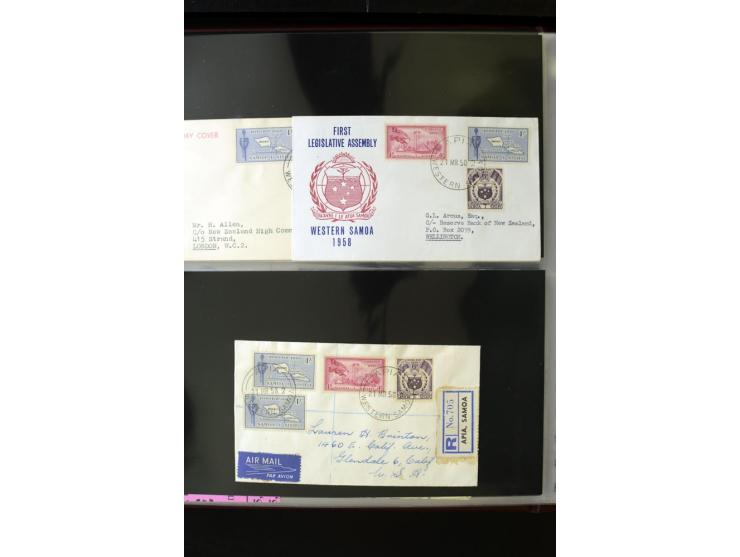 1920/2014, umfangreiche Sammlung FDC mit über 330 Stück, dabei bessere Sätze, viele Blocks und Kleinbogen, teils als Einschre