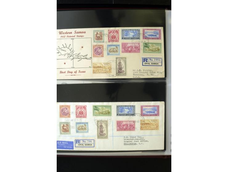 1920/2014, umfangreiche Sammlung FDC mit über 330 Stück, dabei bessere Sätze, viele Blocks und Kleinbogen, teils als Einschre