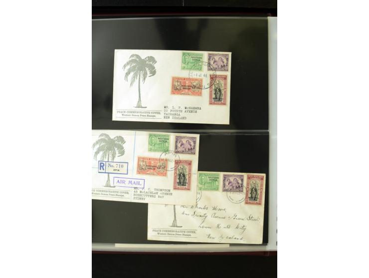 1920/2014, umfangreiche Sammlung FDC mit über 330 Stück, dabei bessere Sätze, viele Blocks und Kleinbogen, teils als Einschre