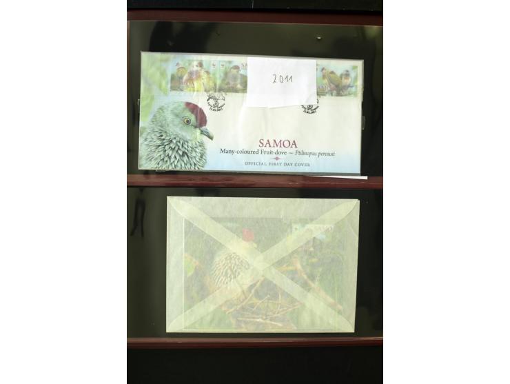 1920/2014, umfangreiche Sammlung FDC mit über 330 Stück, dabei bessere Sätze, viele Blocks und Kleinbogen, teils als Einschre