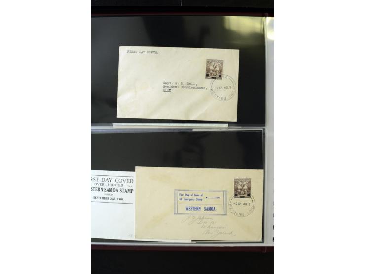 1920/2014, umfangreiche Sammlung FDC mit über 330 Stück, dabei bessere Sätze, viele Blocks und Kleinbogen, teils als Einschre
