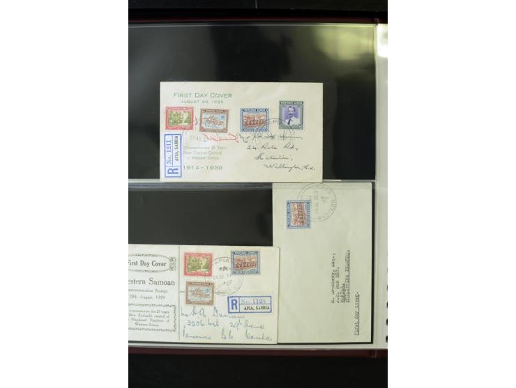 1920/2014, umfangreiche Sammlung FDC mit über 330 Stück, dabei bessere Sätze, viele Blocks und Kleinbogen, teils als Einschre