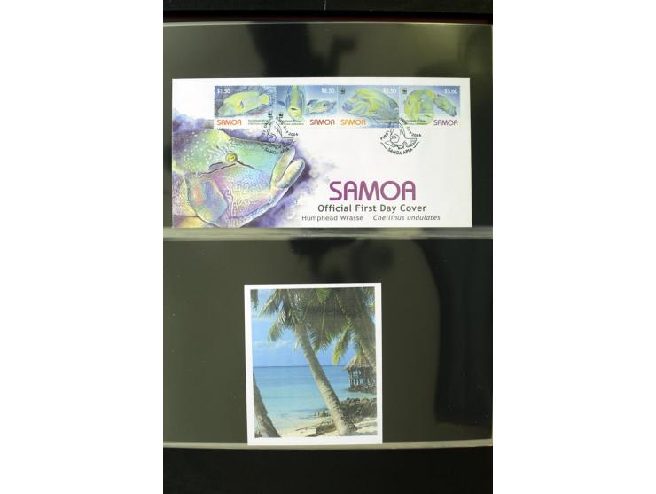 1920/2014, umfangreiche Sammlung FDC mit über 330 Stück, dabei bessere Sätze, viele Blocks und Kleinbogen, teils als Einschre