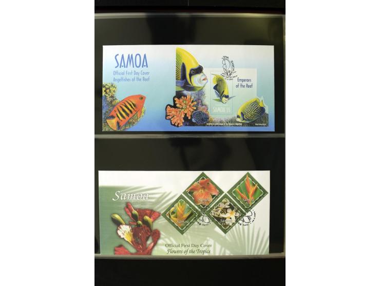 1920/2014, umfangreiche Sammlung FDC mit über 330 Stück, dabei bessere Sätze, viele Blocks und Kleinbogen, teils als Einschre