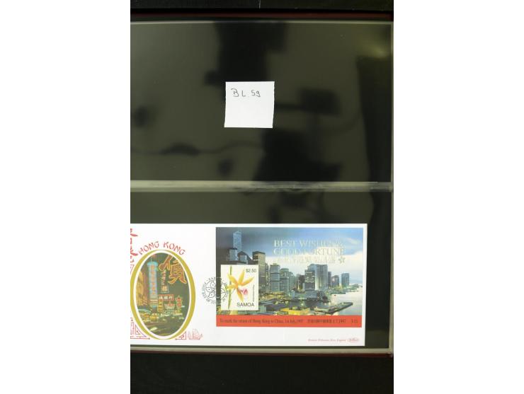 1920/2014, umfangreiche Sammlung FDC mit über 330 Stück, dabei bessere Sätze, viele Blocks und Kleinbogen, teils als Einschre