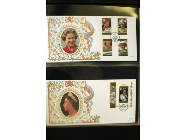 1920/2014, umfangreiche Sammlung FDC mit über 330 Stück, dabei bessere Sätze, viele Blocks und Kleinbogen, teils als Einschre
