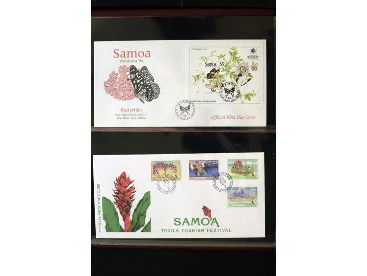 1920/2014, umfangreiche Sammlung FDC mit über 330 Stück, dabei bessere Sätze, viele Blocks und Kleinbogen, teils als Einschre
