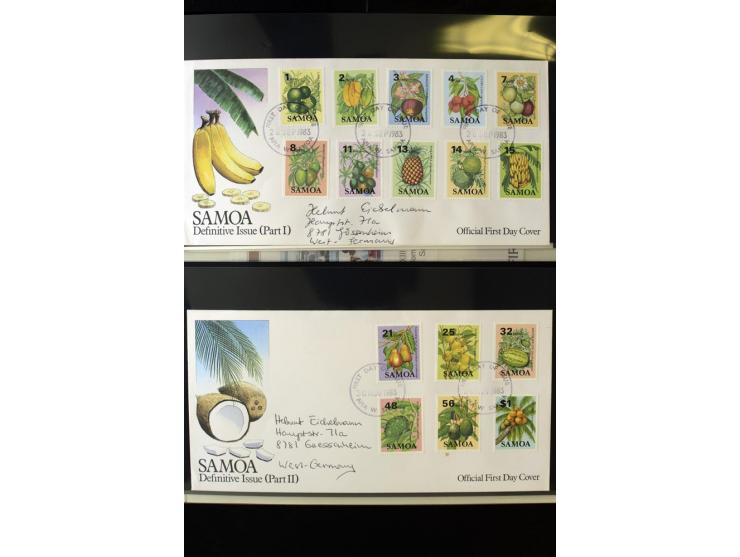 1920/2014, umfangreiche Sammlung FDC mit über 330 Stück, dabei bessere Sätze, viele Blocks und Kleinbogen, teils als Einschre