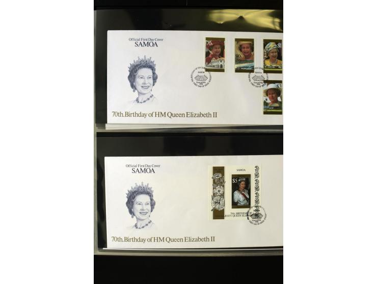 1920/2014, umfangreiche Sammlung FDC mit über 330 Stück, dabei bessere Sätze, viele Blocks und Kleinbogen, teils als Einschre