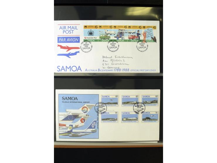 1920/2014, umfangreiche Sammlung FDC mit über 330 Stück, dabei bessere Sätze, viele Blocks und Kleinbogen, teils als Einschre