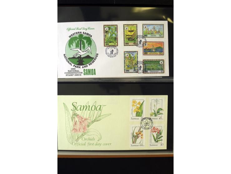 1920/2014, umfangreiche Sammlung FDC mit über 330 Stück, dabei bessere Sätze, viele Blocks und Kleinbogen, teils als Einschre