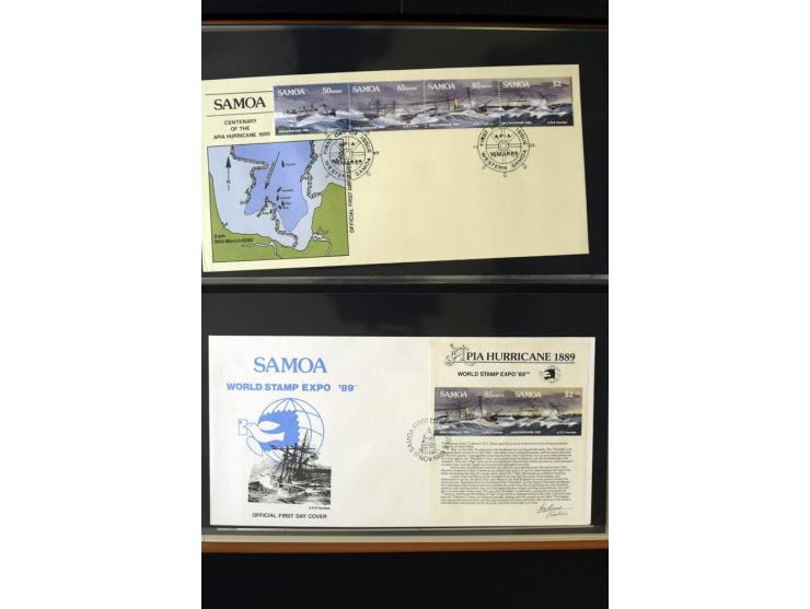 1920/2014, umfangreiche Sammlung FDC mit über 330 Stück, dabei bessere Sätze, viele Blocks und Kleinbogen, teils als Einschre