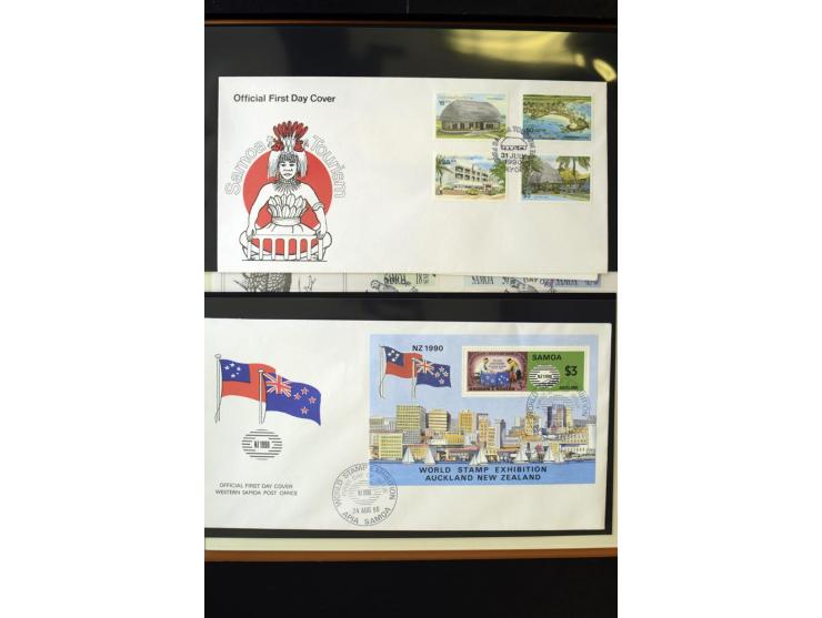 1920/2014, umfangreiche Sammlung FDC mit über 330 Stück, dabei bessere Sätze, viele Blocks und Kleinbogen, teils als Einschre