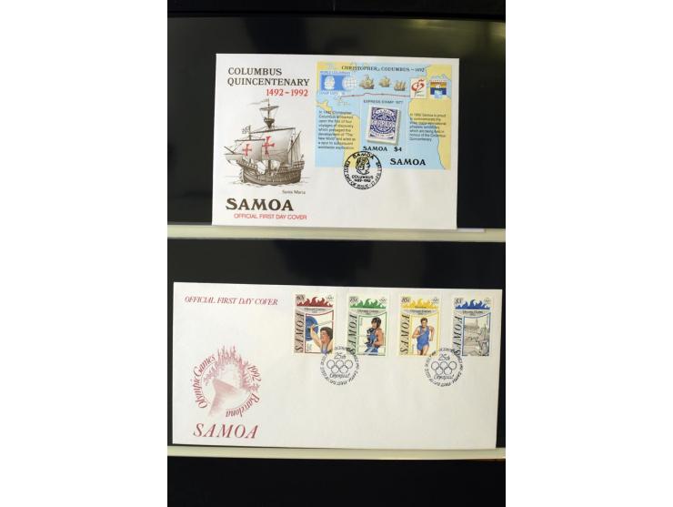 1920/2014, umfangreiche Sammlung FDC mit über 330 Stück, dabei bessere Sätze, viele Blocks und Kleinbogen, teils als Einschre