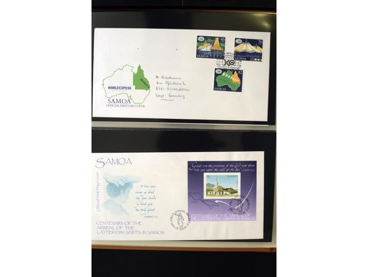 1920/2014, umfangreiche Sammlung FDC mit über 330 Stück, dabei bessere Sätze, viele Blocks und Kleinbogen, teils als Einschre