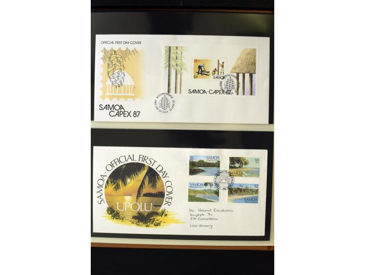 1920/2014, umfangreiche Sammlung FDC mit über 330 Stück, dabei bessere Sätze, viele Blocks und Kleinbogen, teils als Einschre