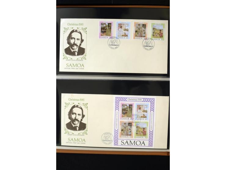 1920/2014, umfangreiche Sammlung FDC mit über 330 Stück, dabei bessere Sätze, viele Blocks und Kleinbogen, teils als Einschre