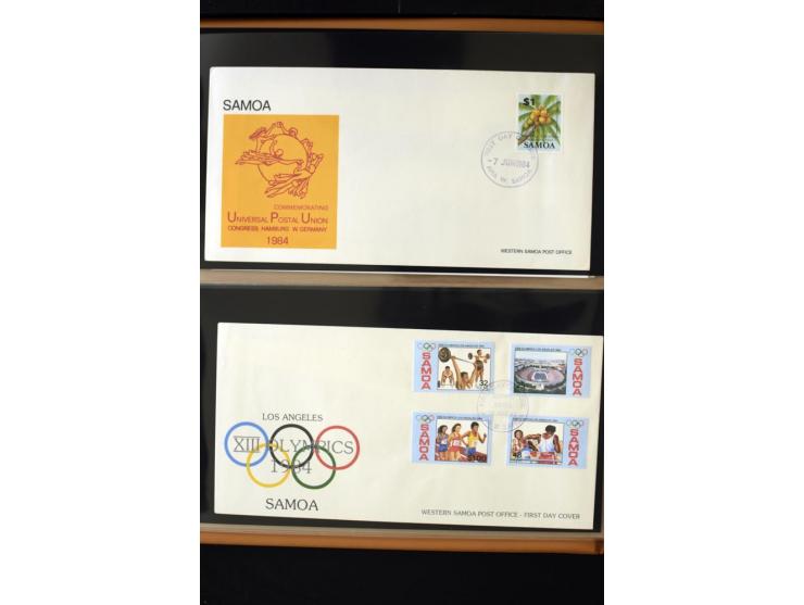 1920/2014, umfangreiche Sammlung FDC mit über 330 Stück, dabei bessere Sätze, viele Blocks und Kleinbogen, teils als Einschre