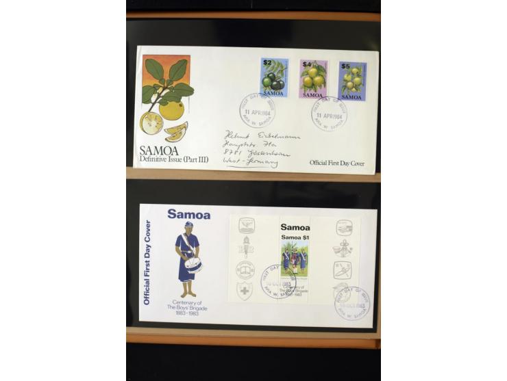 1920/2014, umfangreiche Sammlung FDC mit über 330 Stück, dabei bessere Sätze, viele Blocks und Kleinbogen, teils als Einschre
