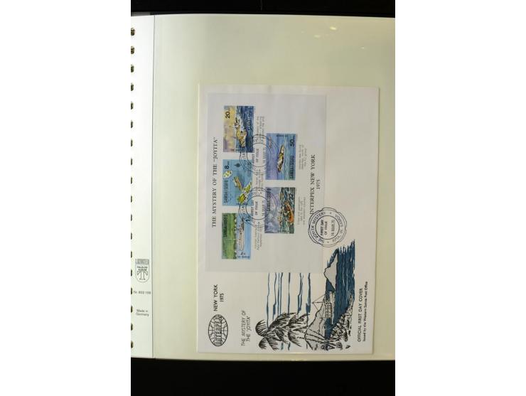 1920/2014, umfangreiche Sammlung FDC mit über 330 Stück, dabei bessere Sätze, viele Blocks und Kleinbogen, teils als Einschre
