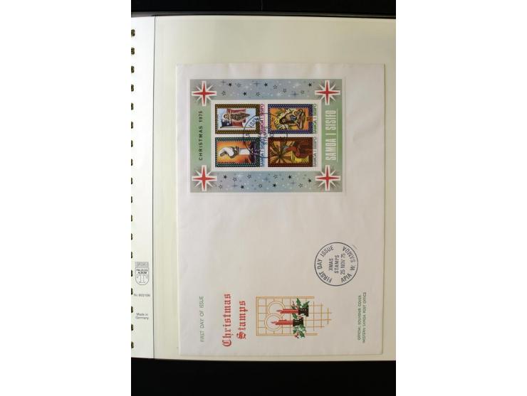 1920/2014, umfangreiche Sammlung FDC mit über 330 Stück, dabei bessere Sätze, viele Blocks und Kleinbogen, teils als Einschre