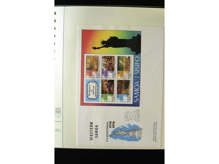 1920/2014, umfangreiche Sammlung FDC mit über 330 Stück, dabei bessere Sätze, viele Blocks und Kleinbogen, teils als Einschre