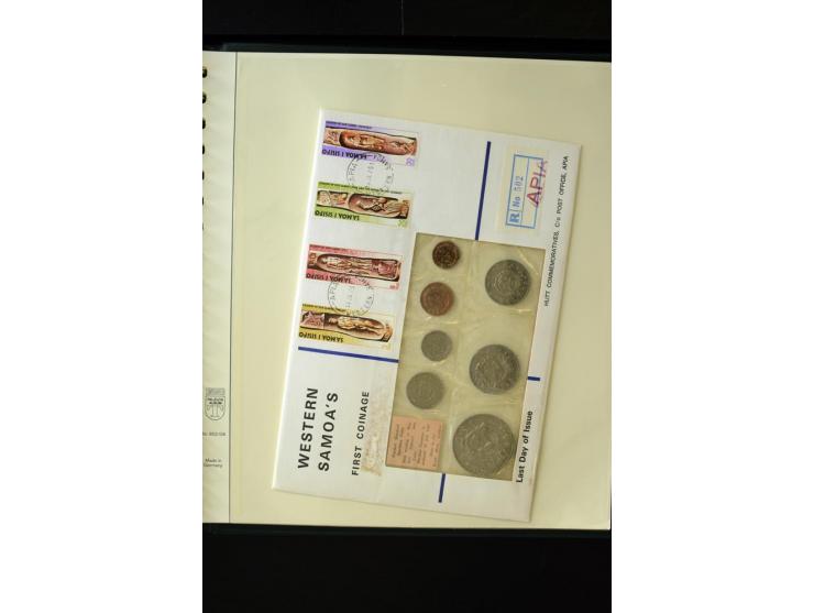 1970/97, 19 Numisbriefe, dabei Olympische Spiele 1992 mit Goldmünze (6,7g fein)