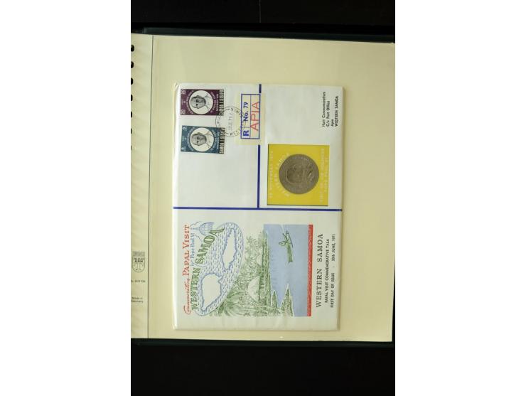 1970/97, 19 Numisbriefe, dabei Olympische Spiele 1992 mit Goldmünze (6,7g fein)