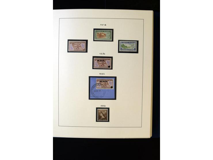 1948/2012, vorwiegend postfrische Sammlung, dabei Stempelmarken, Einheiten, Zusammendrucke, Zwischenstege, Souvenir-Zusammens