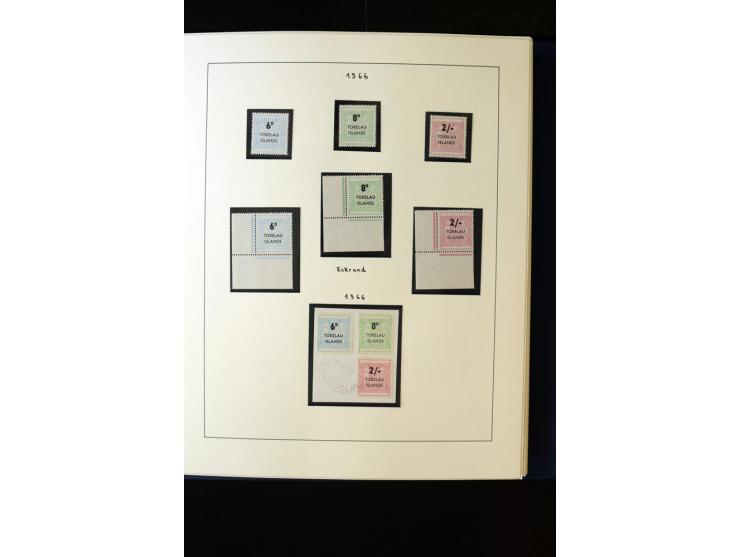 1948/2012, vorwiegend postfrische Sammlung, dabei Stempelmarken, Einheiten, Zusammendrucke, Zwischenstege, Souvenir-Zusammens