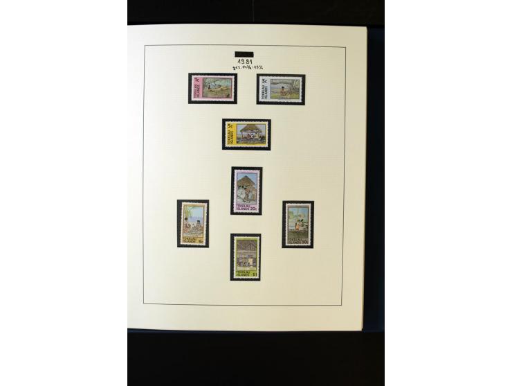 1948/2012, vorwiegend postfrische Sammlung, dabei Stempelmarken, Einheiten, Zusammendrucke, Zwischenstege, Souvenir-Zusammens