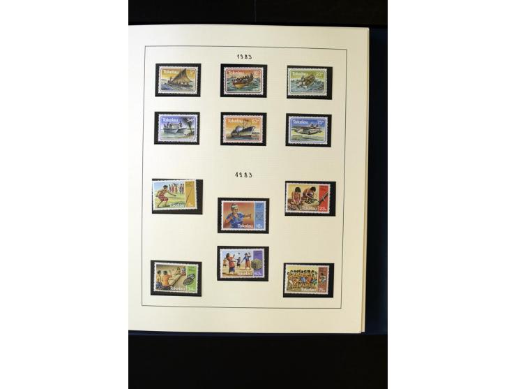 1948/2012, vorwiegend postfrische Sammlung, dabei Stempelmarken, Einheiten, Zusammendrucke, Zwischenstege, Souvenir-Zusammens