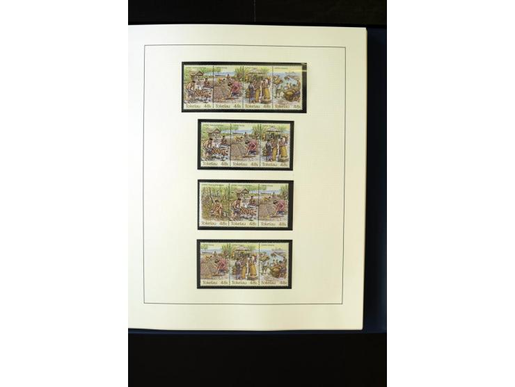 1948/2012, vorwiegend postfrische Sammlung, dabei Stempelmarken, Einheiten, Zusammendrucke, Zwischenstege, Souvenir-Zusammens