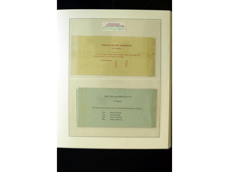 1948/2012, vorwiegend postfrische Sammlung, dabei Stempelmarken, Einheiten, Zusammendrucke, Zwischenstege, Souvenir-Zusammens