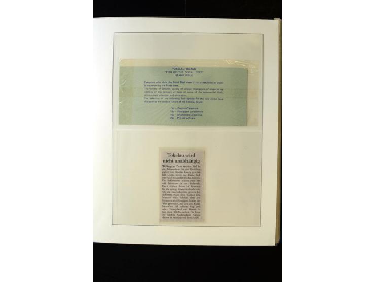 1948/2012, vorwiegend postfrische Sammlung, dabei Stempelmarken, Einheiten, Zusammendrucke, Zwischenstege, Souvenir-Zusammens