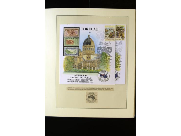 1948/2012, vorwiegend postfrische Sammlung, dabei Stempelmarken, Einheiten, Zusammendrucke, Zwischenstege, Souvenir-Zusammens