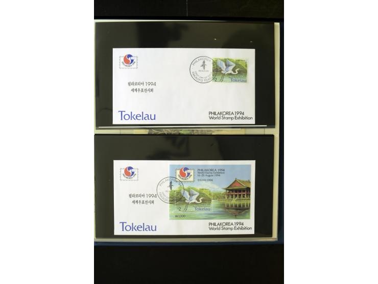 1948/2012, vorwiegend postfrische Sammlung, dabei Stempelmarken, Einheiten, Zusammendrucke, Zwischenstege, Souvenir-Zusammens