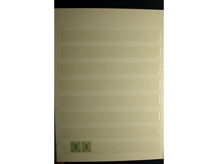 1896/1949, postfrischer Lagerbestand mit Dienst, oft in Einheiten, dabei Mi.-Nr.92(35), 102(21), 112(18), D43 (ca.130),etc, s