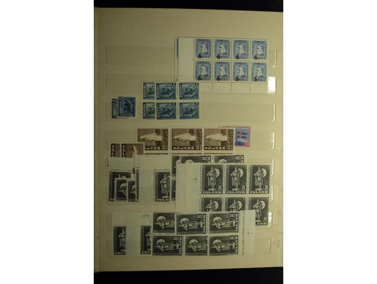 1896/1949, postfrischer Lagerbestand mit Dienst, oft in Einheiten, dabei Mi.-Nr.92(35), 102(21), 112(18), D43 (ca.130),etc, s